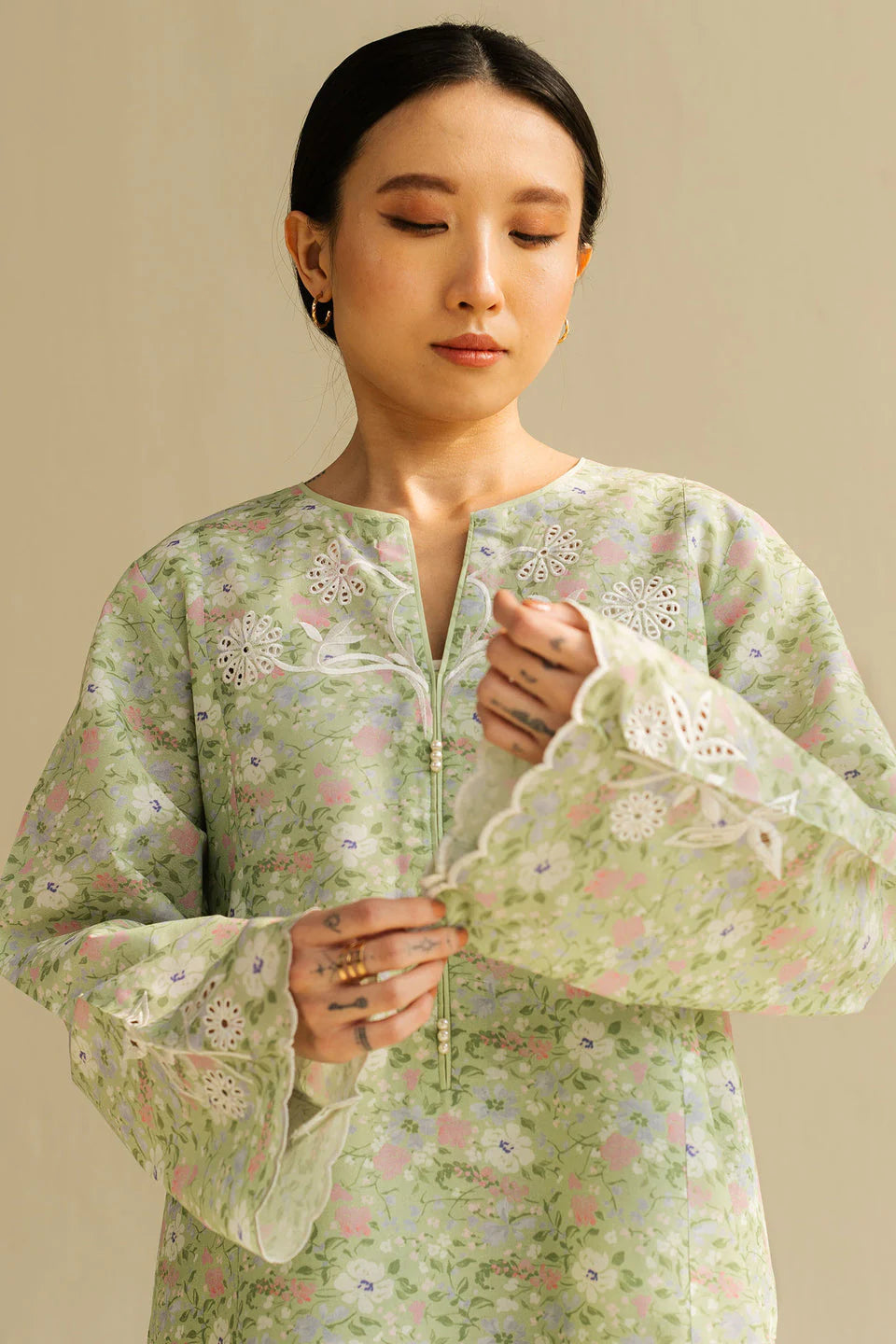 Lawn - 2PC Printed -1531